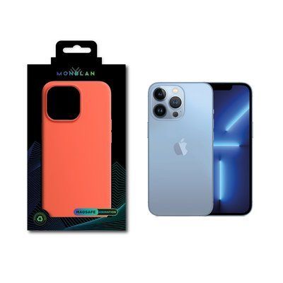 Чехол Monblan для iPhone 13 Pro Max Magnetic Silicone [MagSafe & Animation] Series 123234566885 фото