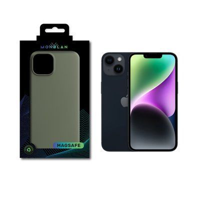 Чехол Monblan для iPhone 14 Magnetic Silicone [MagSafe] Series 123234566835 фото
