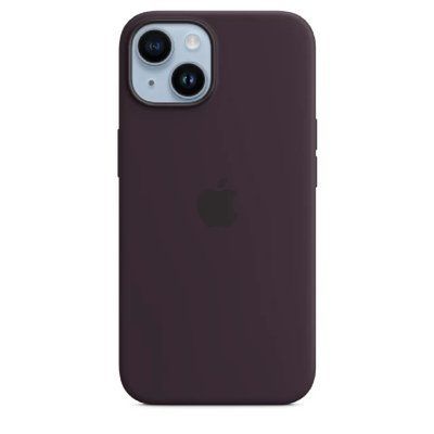 Чехол Silicone Case для iPhone 14 (Elderberry) 202325-6 фото