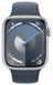 Apple Watch Series 9 41mm GPS Silver Aluminum Case with Storm Blue Sport Band (S/M) MR903 series9SIB фото 2