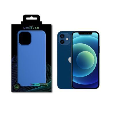 Чехол Monblan для iPhone 12/12 Pro Magnetic Silicone [MagSafe & Animation] Series 123234566890 фото