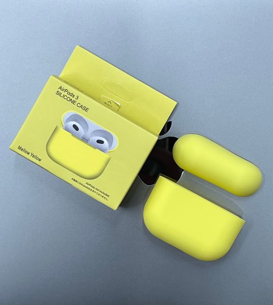 Чехол Silicone Case для AirPods 3 (Mellow Yellow) 202331-3 фото