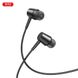 Наушники XO EP57 Crown In-Ear Headphones 3.5mm Black 00334452 фото 1