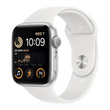 Apple Watch SE 2 2022 40mm Silver Aluminium Case with White Sport Band (MNJV3)
