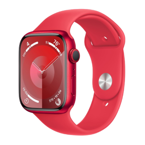 Apple Watch Series 9 41mm GPS (PRODUCT)RED Aluminum Case with Red Sport Band (S/M) MRXG3 series9RB фото