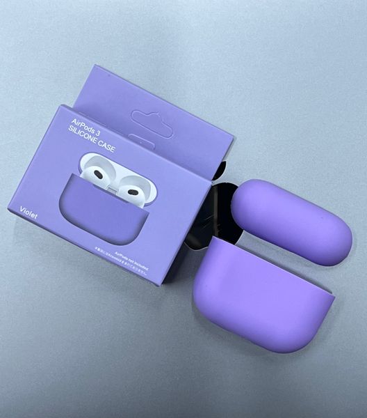 Чехол Silicone Case для AirPods 3 (Violet) 202331-8 фото