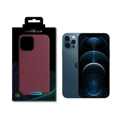 Чехол Monblan для iPhone 12 Pro Max Magnetic Silicone [MagSafe & Animation] Seriesф 123234566908 фото