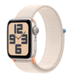 Apple Watch SE 2 2023 GPS 40mm Starlight Aluminium Case with Starlight Sport Loop (MR9W3)