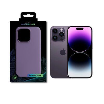 Чехол Monblan для iPhone 14 Pro Magnetic Silicone [MagSafe] Series 123234566844 фото