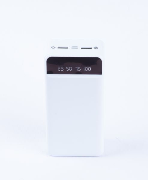 XO Power Bank 30000 mAh comes with emergency lighting PR164 White 357338019 фото