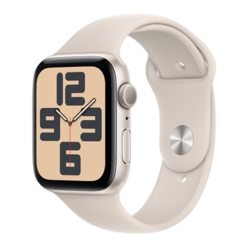 Apple Watch SE 2 2023 40mm GPS Starlight Aluminum Case with Starlight Sport Band - M/L (MR9V3) se2023S-1 фото