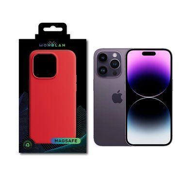 Чехол Monblan для iPhone 14 Pro Magnetic Silicone [MagSafe] Series 123234566847 фото
