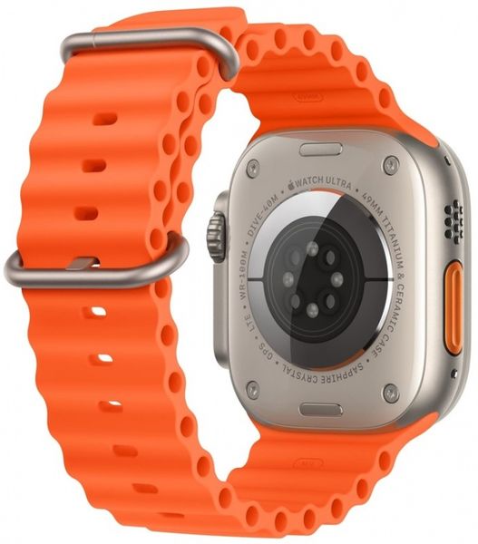 Apple Watch Ultra 2 49mm Titanium Case with Orange Ocean Band (MREH3) ultra2-OOB фото