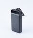 XO Power Bank 30000 mAh Large-capacity fast-charging with light PD20W QC22.5W PR156 Black 363773460 фото 1