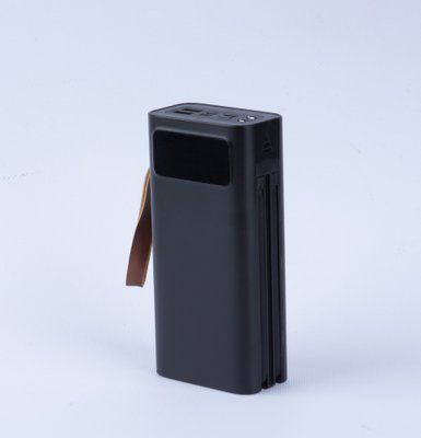 XO Power Bank 30000 mAh with cable 4 input 5 output PR142 Black 350234253 фото