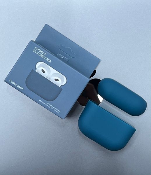 Чехол Silicone Case для AirPods 3 (Pacific Green) 202331-13 фото