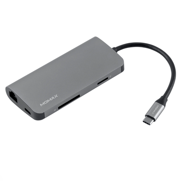 USB-хаб Перехідник Momax USB-C HUB 8in1 Onelink 00334457 фото