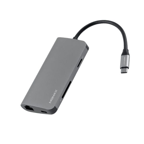 USB-хаб Перехідник Momax USB-C HUB 8in1 Onelink 00334457 фото