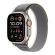 Apple Watch Ultra 2 49mm Titanium Case with Green/Gray Trail Loop (S/M) (MRF33)