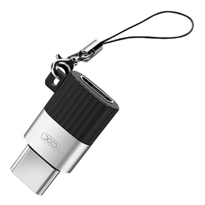 USB-хаб перехідник XO (NB149E) USB-C to USB 2.0 00334455 фото