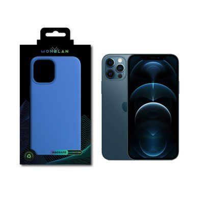 Чехол Monblan для iPhone 12 Pro Max Magnetic Silicone [MagSafe & Animation] Seriesф 123234566902 фото
