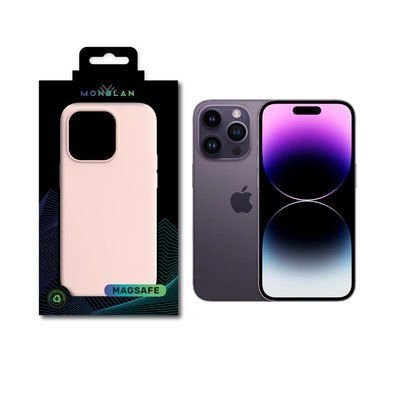 Чехол Monblan для iPhone 14 Pro Max Magnetic Silicone [MagSafe] Series 123234566853 фото