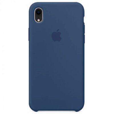 Чехол Silicone Case для iPhone Xs (Delft Blue) 202328-1 фото