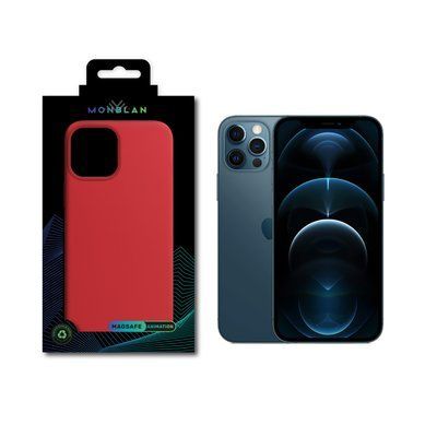 Чехол Monblan для iPhone 12 Pro Max Magnetic Silicone [MagSafe & Animation] Seriesф 123234566909 фото