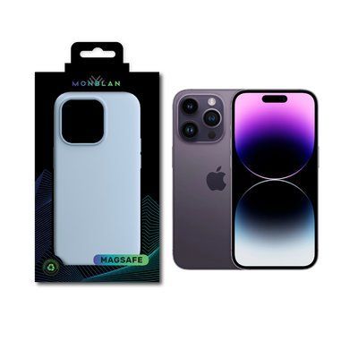 Чехол Monblan для iPhone 14 Pro Max Magnetic Silicone [MagSafe] Series 123234566859 фото