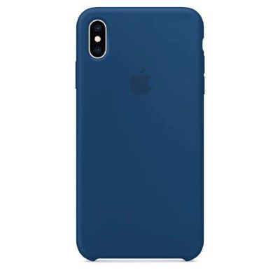 Чехол Silicone Case для iPhone Xs Max (Blue Horizon) 202329-1 фото