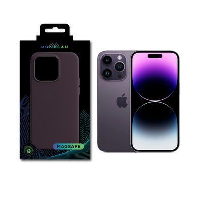Чехол Monblan для iPhone 14 Pro Max Magnetic Silicone [MagSafe] Series 123234566854 фото