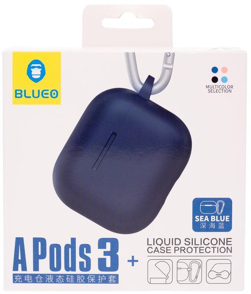 Чохол Blueo для AirPods 3 [B42] Liquid Silicone Series 123234566793 фото