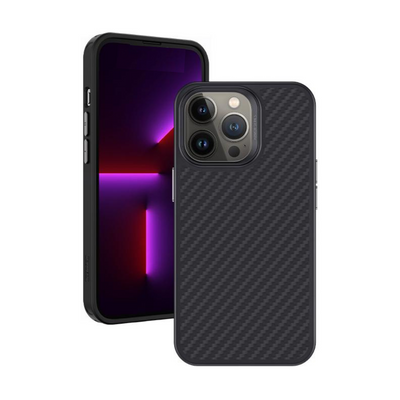 Чехол Blueo для iPhone 15 Pro/15 Pro Max [B51] 600D All-Inclusive Aramid Fiber with Magnetic Series (Black) 123234566911 фото