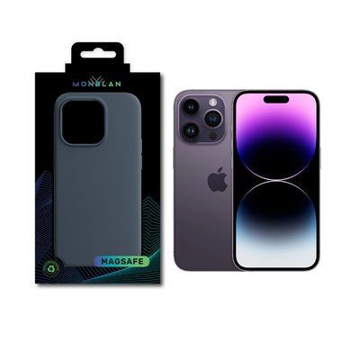 Чехол Monblan для iPhone 14 Pro Max Magnetic Silicone [MagSafe] Series 123234566861 фото