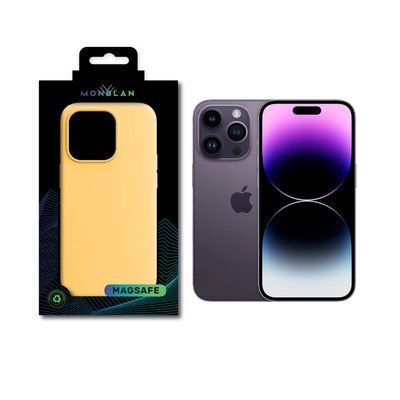 Чехол Monblan для iPhone 14 Pro Max Magnetic Silicone [MagSafe] Series 123234566862 фото