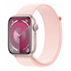 Apple Watch Series 9 GPS 41mm Pink Aluminum Case with Light Pink Sport Loop (MR953) series9PL фото 1