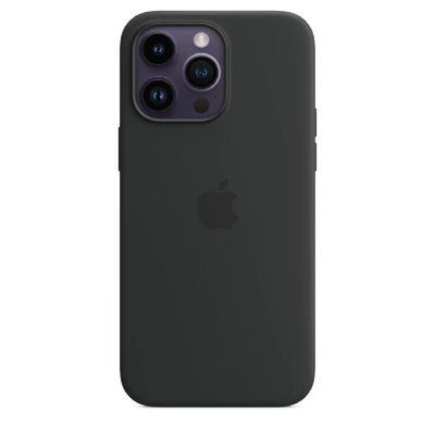Чехол Silicone Case with MagSafe для iPhone 14 Pro Max (Midnight) 202322-2 фото